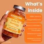 Olivia + Eve Vitamin D3 Max Gummies 4000IU
