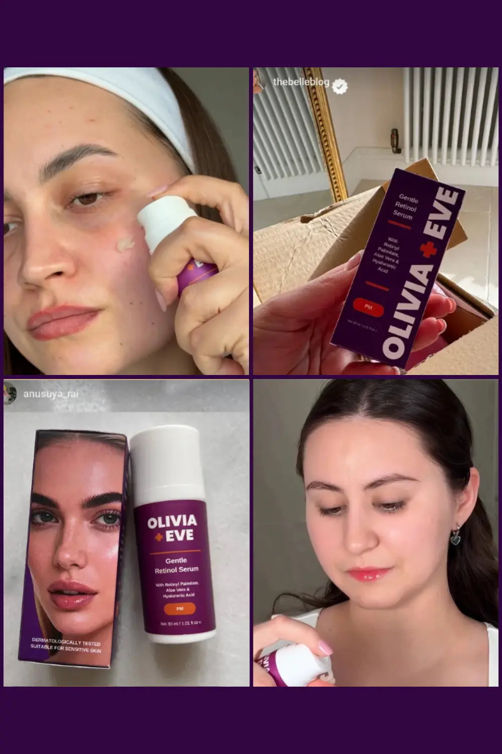 Olivia + eve collage
