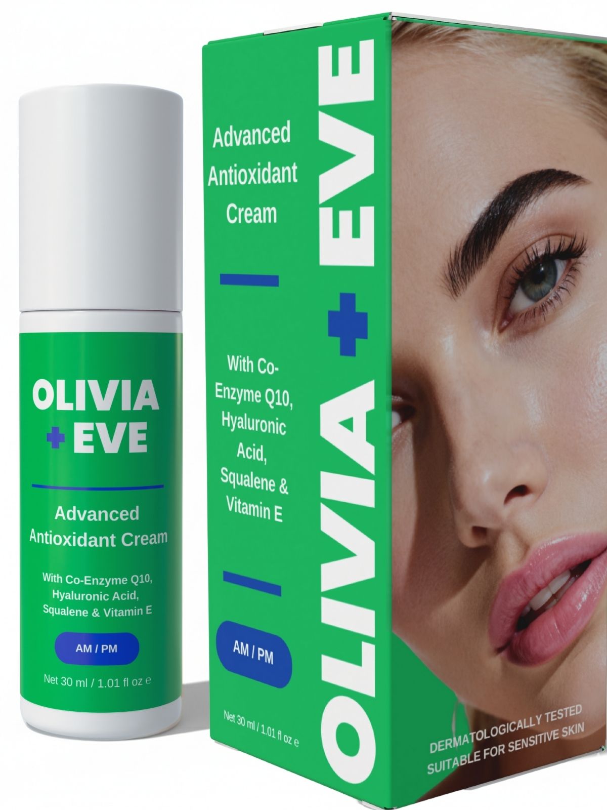Olivia + Eve Advanced Antioxidant Cream with packaging