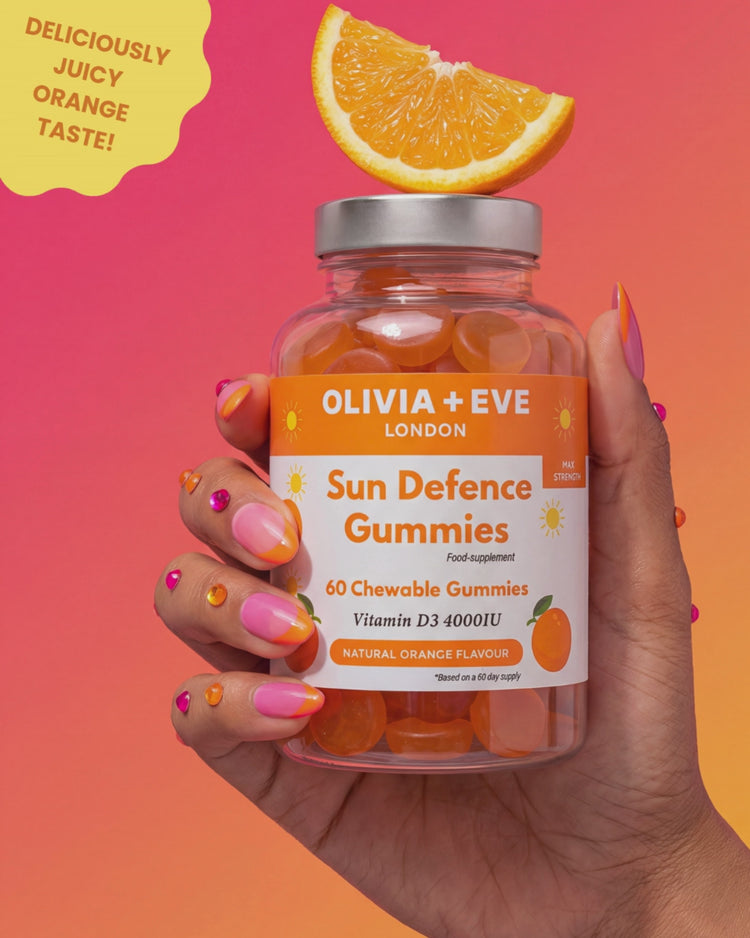 Olivia + Eve London Sun Defence Gummies 4000IU