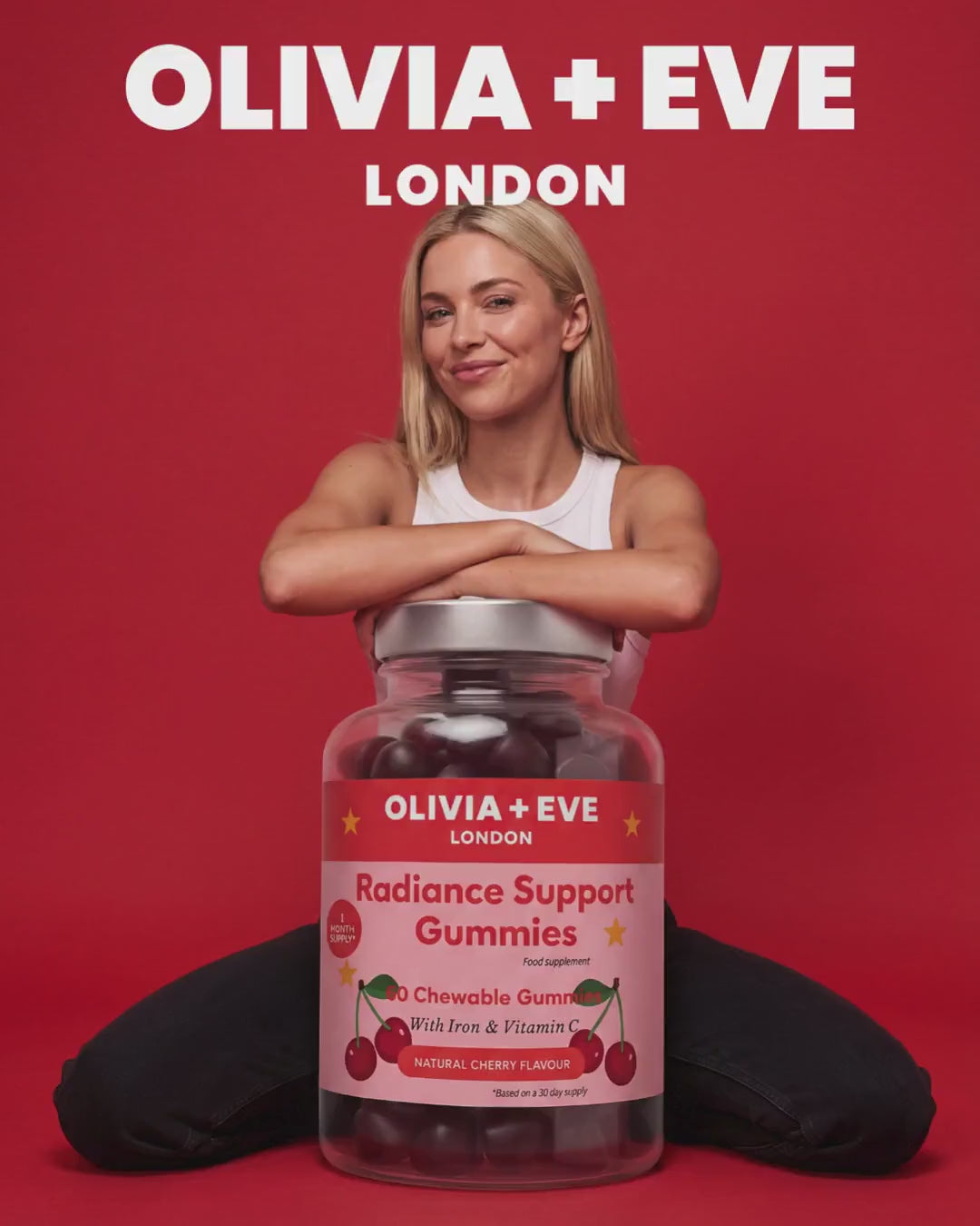 Olivia + Eve London Radiance Support Gummies 