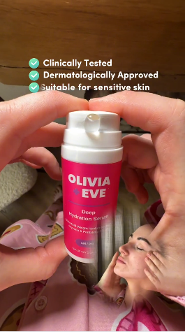 Olivia + Eve Deep Hydration Serum Testimonial