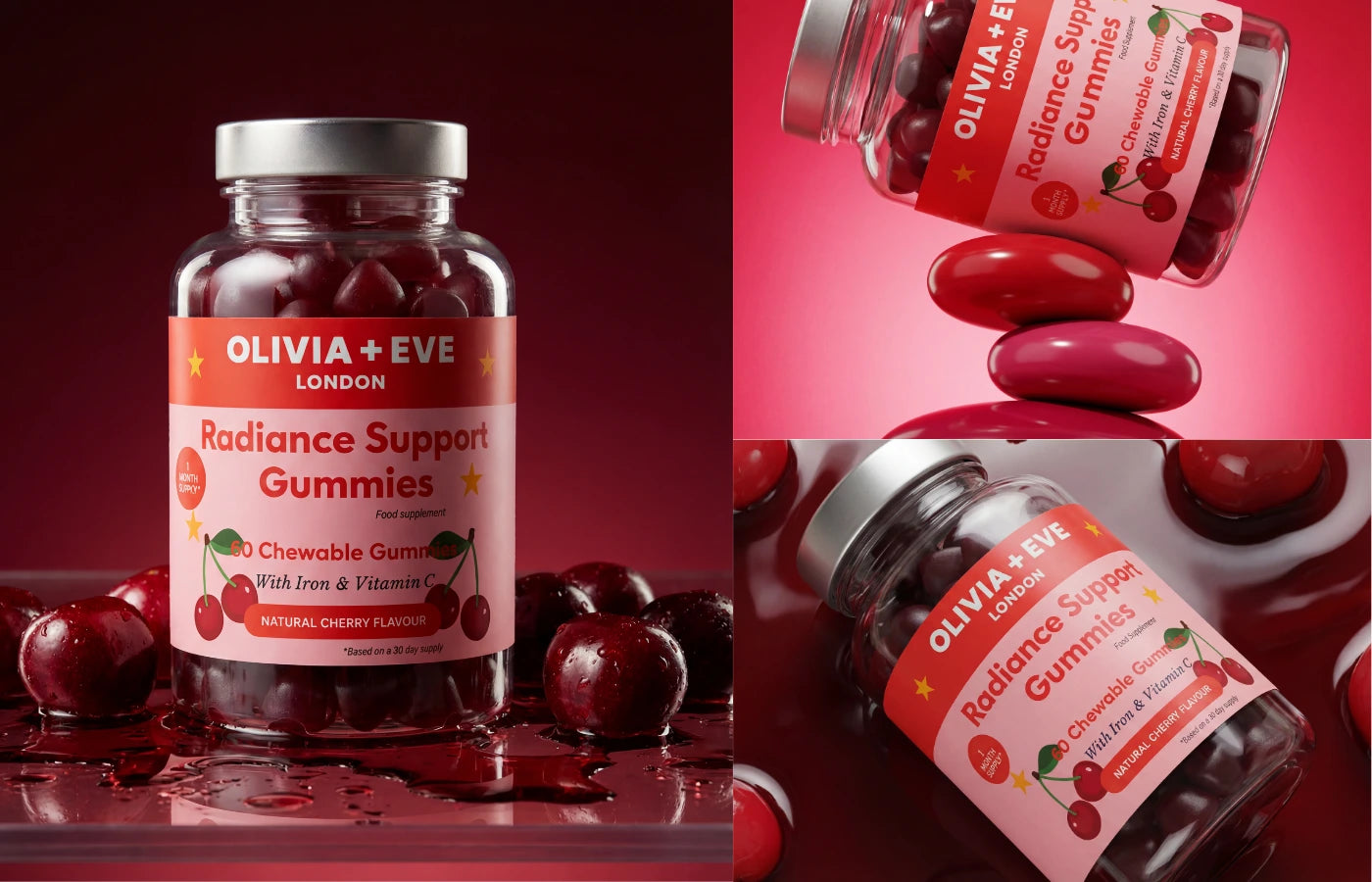 Olivia + Eve London Radiance Support Gummies